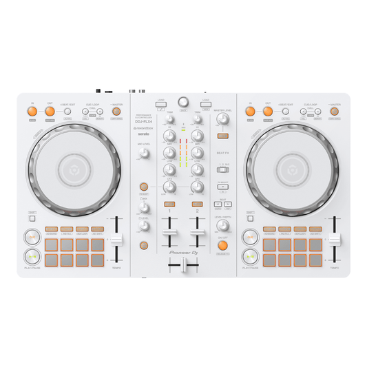 Pioneer DJ DDJ-FLX4/SXJ | Controlador DJ Profesional – Edición White Limitada