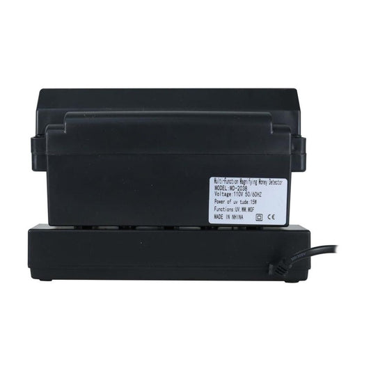 EVL MD-2038 | DETECTOR DE BILLETES 3 EN 1 C/DET. MAGNETICO/LUZ UV/LUPA