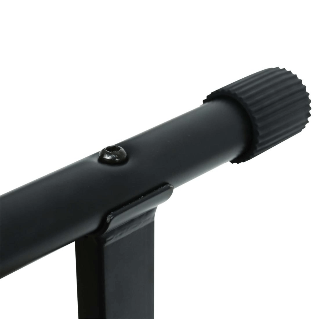 Studiomaster DF007-6 | Pedestal para Teclado Deluxe Doble Brazo de Altura Ajustable