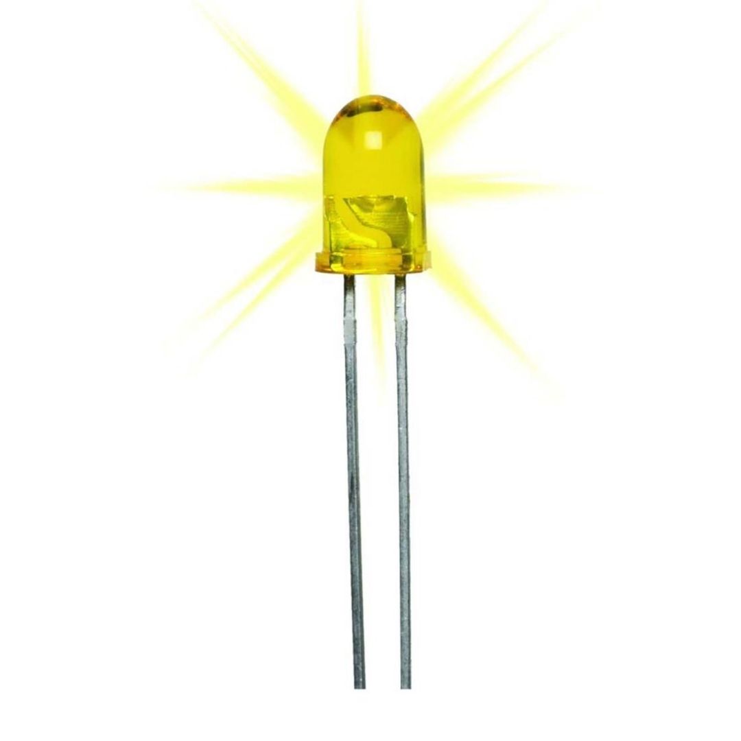 UNIVERSAL DL-514 | DIODO LED 5MM ALTO BRILLO AMARILLO