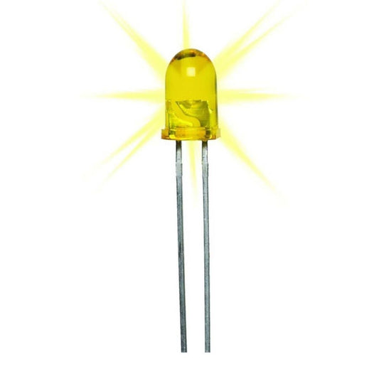 UNIVERSAL DL-514 | DIODO LED 5MM ALTO BRILLO AMARILLO