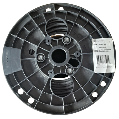 DMX-2PR-500 PRO CO | Rollo Cable DMX512 / AES-EBU 110Ω 5 Pin 152m (Fabricado en USA)