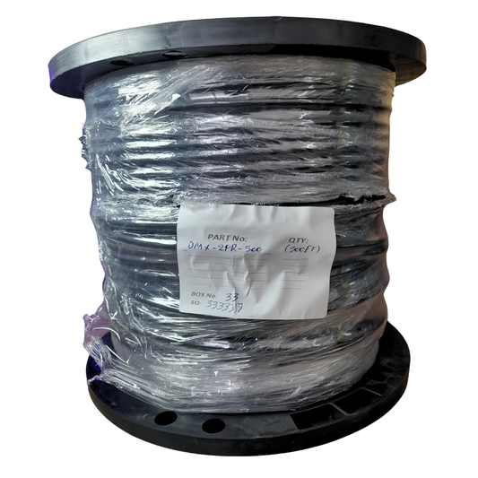 DMX-2PR-500 PRO CO | Rollo Cable DMX512 / AES-EBU 110Ω 5 Pin 152m (Fabricado en USA)