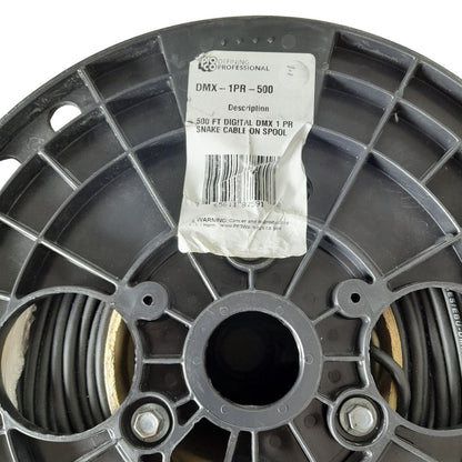 DMX-1PR-500 PRO CO | Rollo Cable DMX512 / AES-EBU 110Ω 3 Pin 152m (Fabricado en USA)