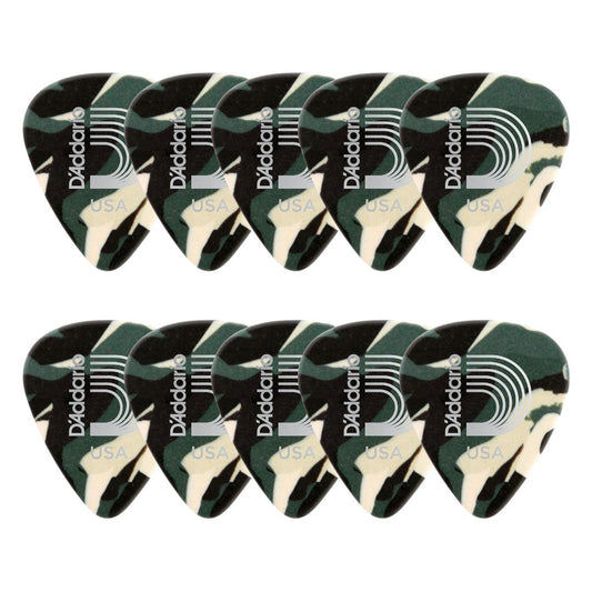 D’Addario 1CCF6-10 | Vitelas Celluloid Checkerboard Heavy (Pack x10)