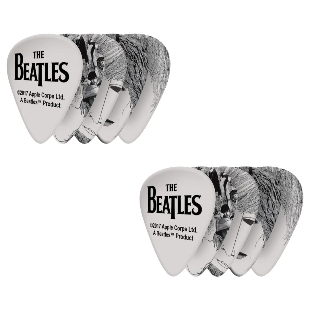 D’Addario 1CWH2-10B3 | Vitelas The Beatles “Revolver” Celluloid Light .50mm (Pack x10)