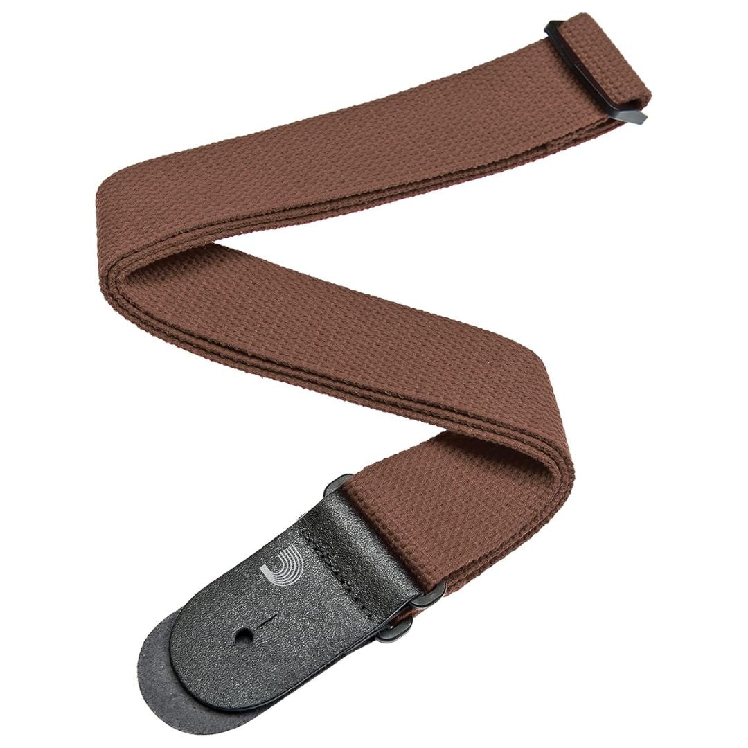 D’Addario 50CT04 | Correa para Guitarra Planet Waves Planet Lock Algodón Marrón