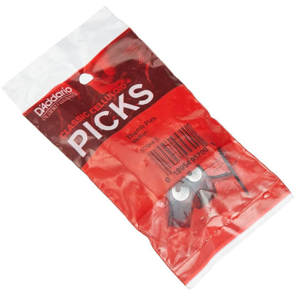 D’Addario 5CSH4-5 | Vitelas Thumb Pick Shell Medium (Pack x5)