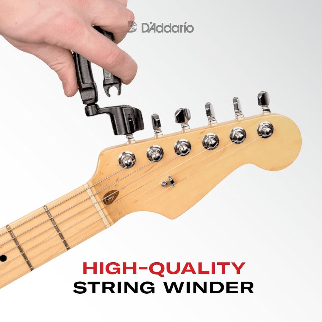 D’Addario DP0002 | ProWinder Herramienta 3 en 1 para Cambio de Cuerdas