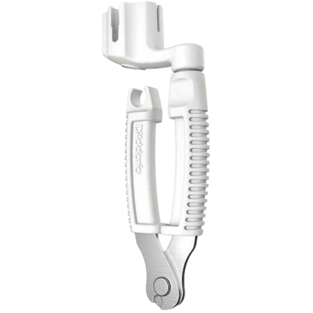 D’Addario DP0002W | ProWinder White Herramienta 3 en 1 para Cambio de Cuerdas