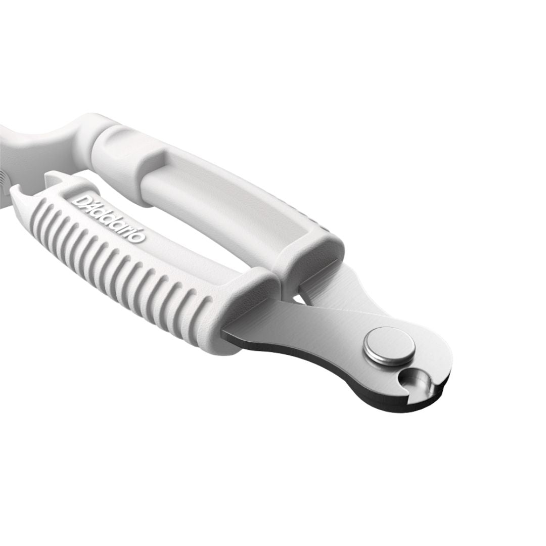 D’Addario DP0002W | ProWinder White Herramienta 3 en 1 para Cambio de Cuerdas