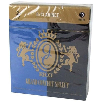 D’Addario Grand Concert Select RGC10BCL300 | Cañas para Clarinete Sib Nº 3.0 (Caja x10)