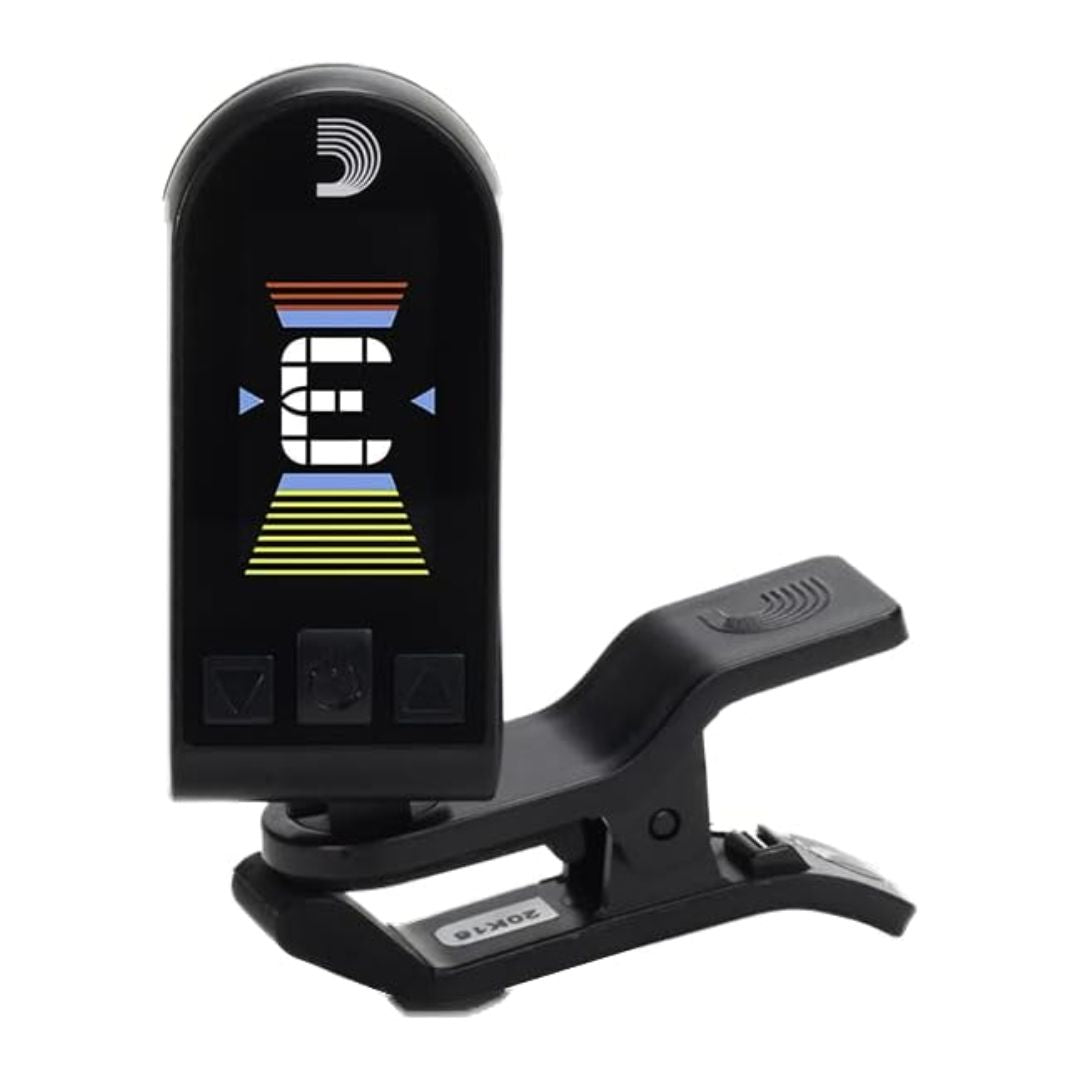 D’Addario PW-CT-24 | Afinador Equinox Recargable Clip-On Cromático