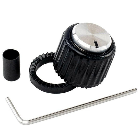 D’Addario PW-LNL-01BS Loknob | Perilla con Seguro para Amplificadores y Pedales