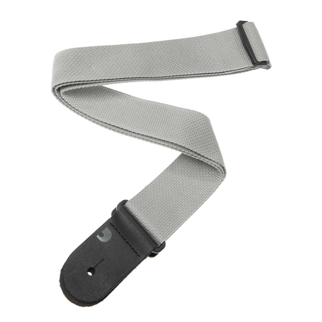 D’Addario PWS105 | Correa para Guitarra Polypropylene Plata 50mm