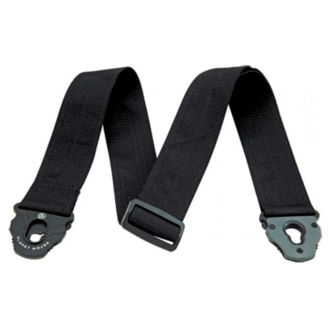 D’Addario PWSPL200 | Correa para Guitarra Planet Lock Polypropylene Negra