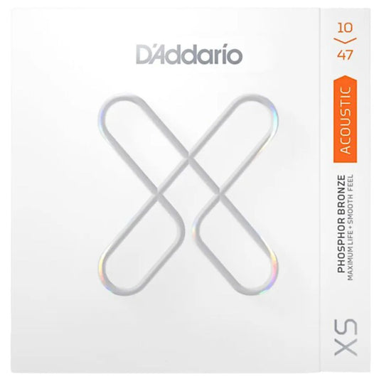 D’Addario XSAPB1047 | Cuerdas para Guitarra Acústica Phosphor Bronze Extra Light