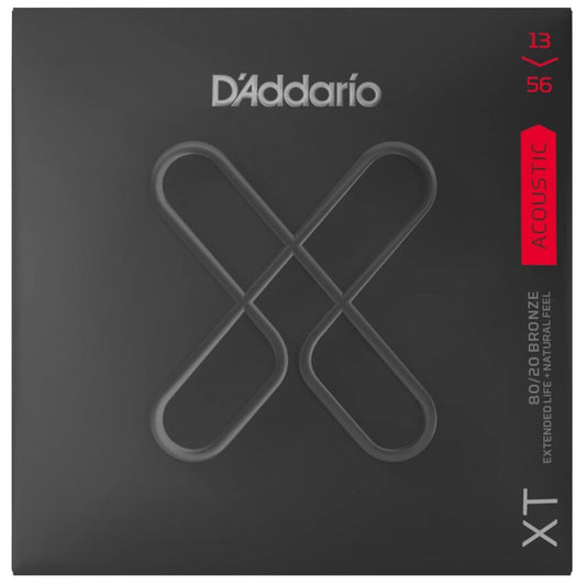 D’Addario XTABR1356 | Cuerdas para Guitarra Acústica 80/20 Bronze Medium