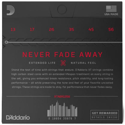 D’Addario XTABR1356 | Cuerdas para Guitarra Acústica 80/20 Bronze Medium