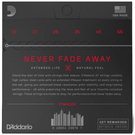 D’Addario XTABR1356 | Cuerdas para Guitarra Acústica 80/20 Bronze Medium