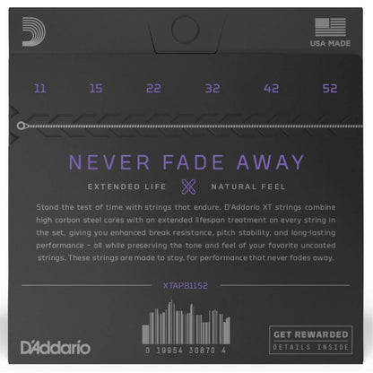 D’Addario XTAPB1152 | Cuerdas para Guitarra Acústica Phosphor Bronze Custom Light