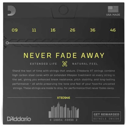 D’Addario XTE0946 | Cuerdas para Guitarra Eléctrica Nickel Super Light Top