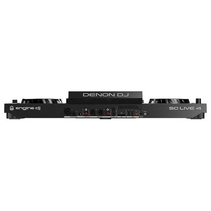 Denon DJ SC LIVE 4 | Controlador DJ Profesional Standalone de 4 Decks con Wi-Fi