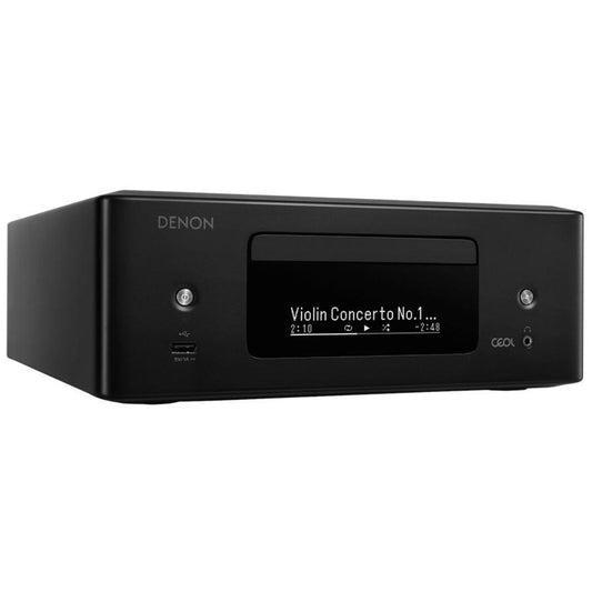Denon Home CEOL RCD-N12 | Mini Sistema Hi-Fi con Reproductor de CD y HEOS®