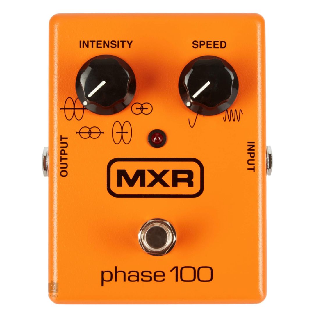 Dunlop MXR M107 Phase 100 | Pedal de Efecto Phaser Analógico para Guitarra Eléctrica