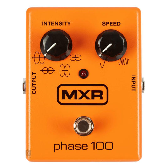 Dunlop MXR M107 Phase 100 | Pedal de Efecto Phaser Analógico para Guitarra Eléctrica