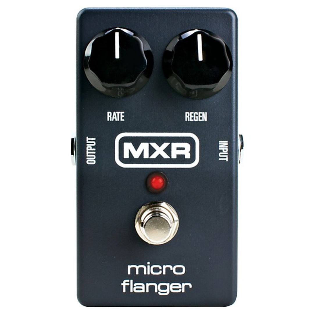 Dunlop MXR M152 Micro Flanger | Pedal de Efecto Flanger Analógico para Guitarra Eléctrica
