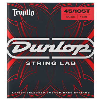 Dunlop RTT45105T Trujillo | Cuerdas para Bajo de 4 Cuerdas de Acero Inoxidable 45–105