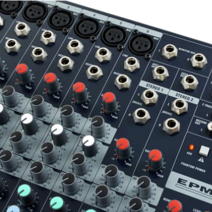SOUNDCRAFT EPM6 | Consola Analógica Profesional 6 Canales con Preamplificadores GB30
