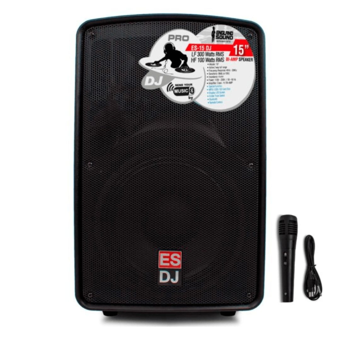 England Sound ES-15 DJ PRO | Caja Amplificada Profesional de 15″