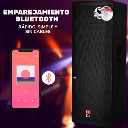 England Sound ES-215W-DJ | Sistema de Sonido Profesional Doble 15”