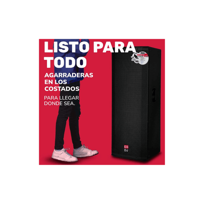 England Sound ES-215W-DJ | Sistema de Sonido Profesional Doble 15”