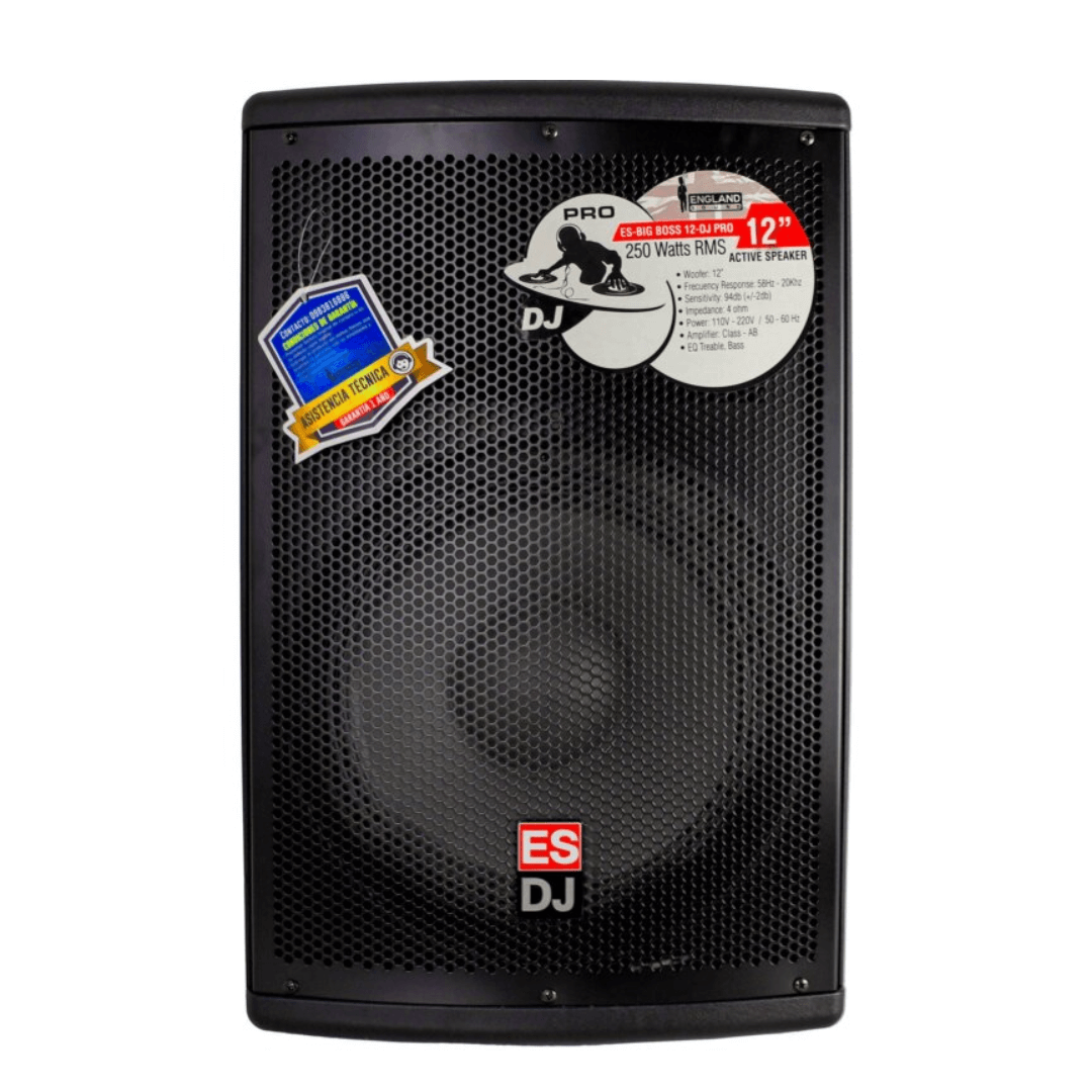 England Sound ES-BIG BOSS 12-DJ PRO | Caja Activa Profesional de 12″