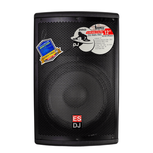 England Sound ES-BIG BOSS 12-DJ PRO | Caja Activa Profesional de 12″