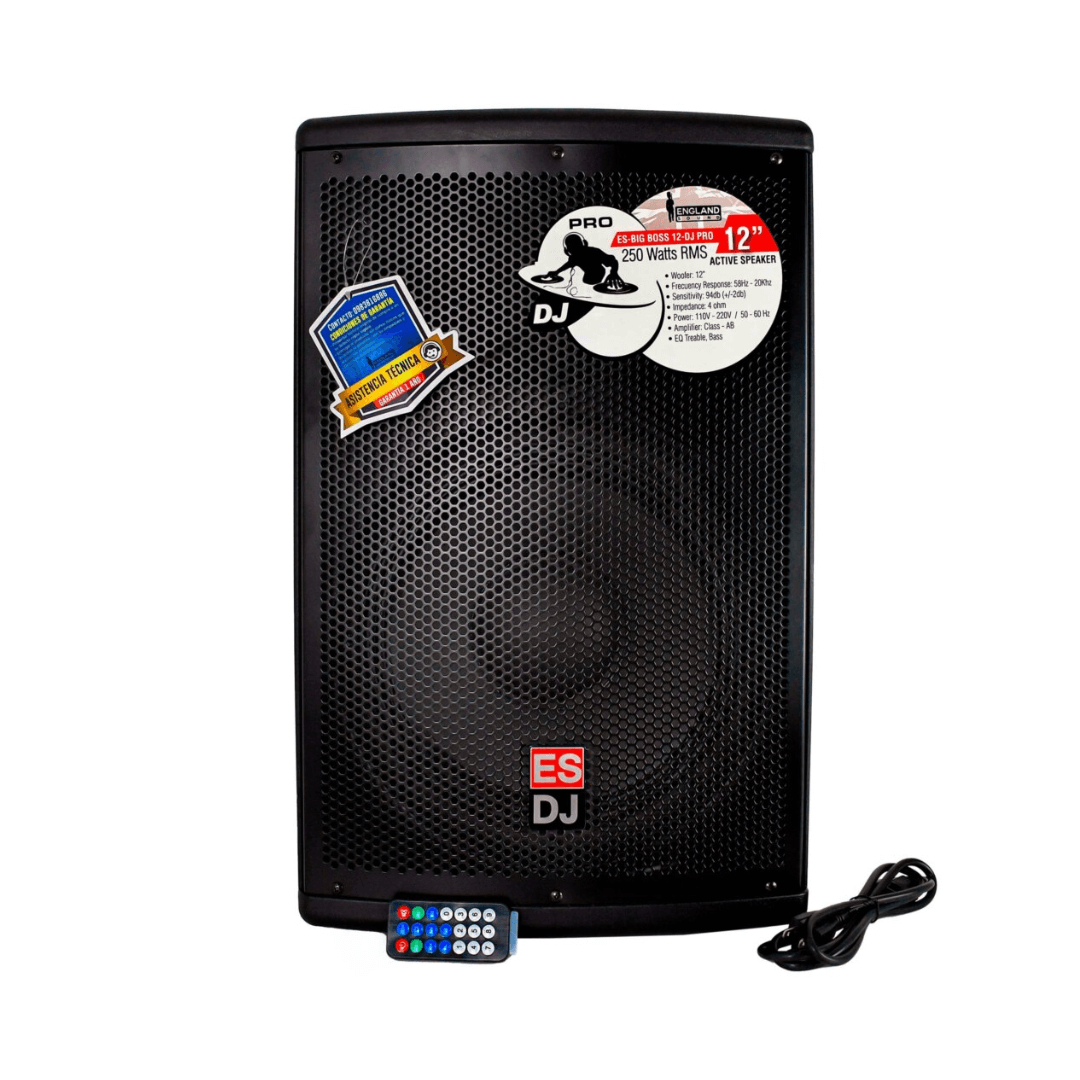 England Sound ES-BIG BOSS 12-DJ PRO | Caja Activa Profesional de 12″