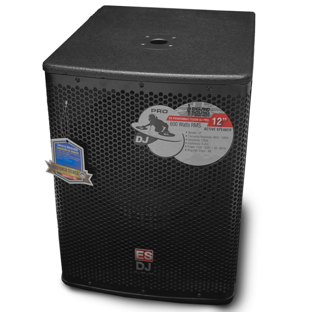 England Sound ES-POWERMAX 112SW DJ PRO | Subwoofer Activo Profesional 12″