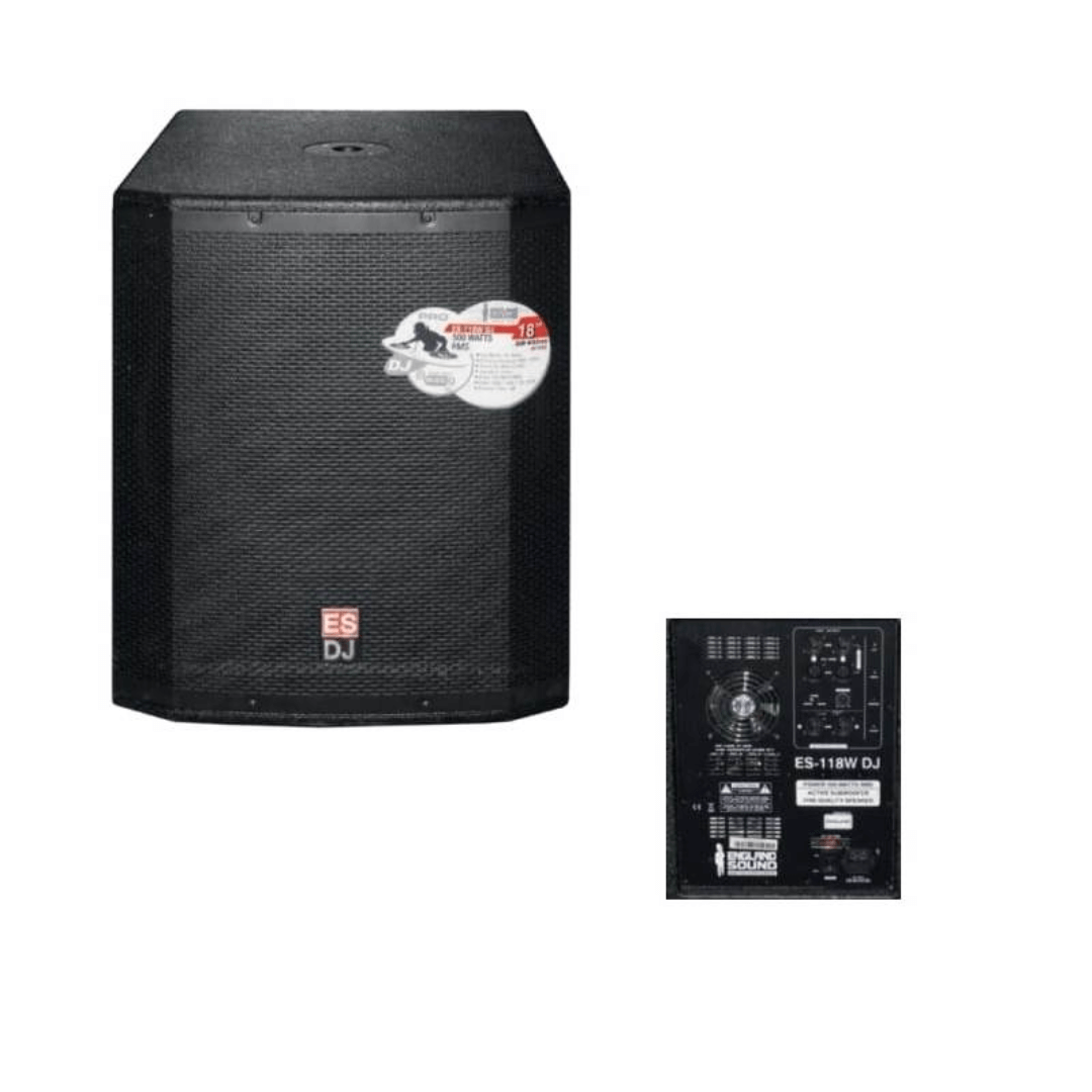 England Sound ES-POWERMAX 118SW-DJ PRO | Subwoofer Activo Profesional 18″