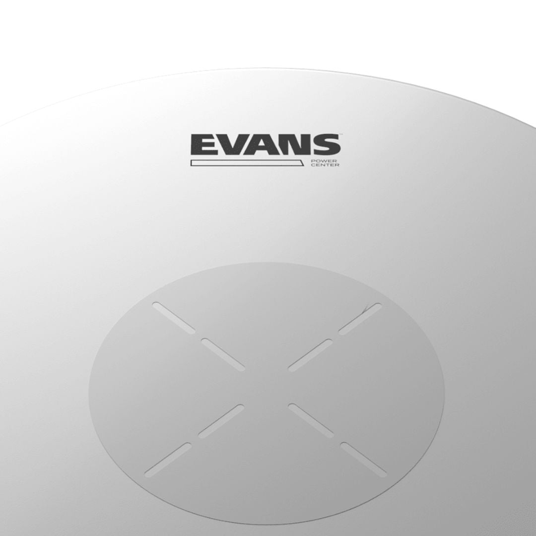 EVANS B14G1D-B | Parche Power Center Black 14” para Redoblante