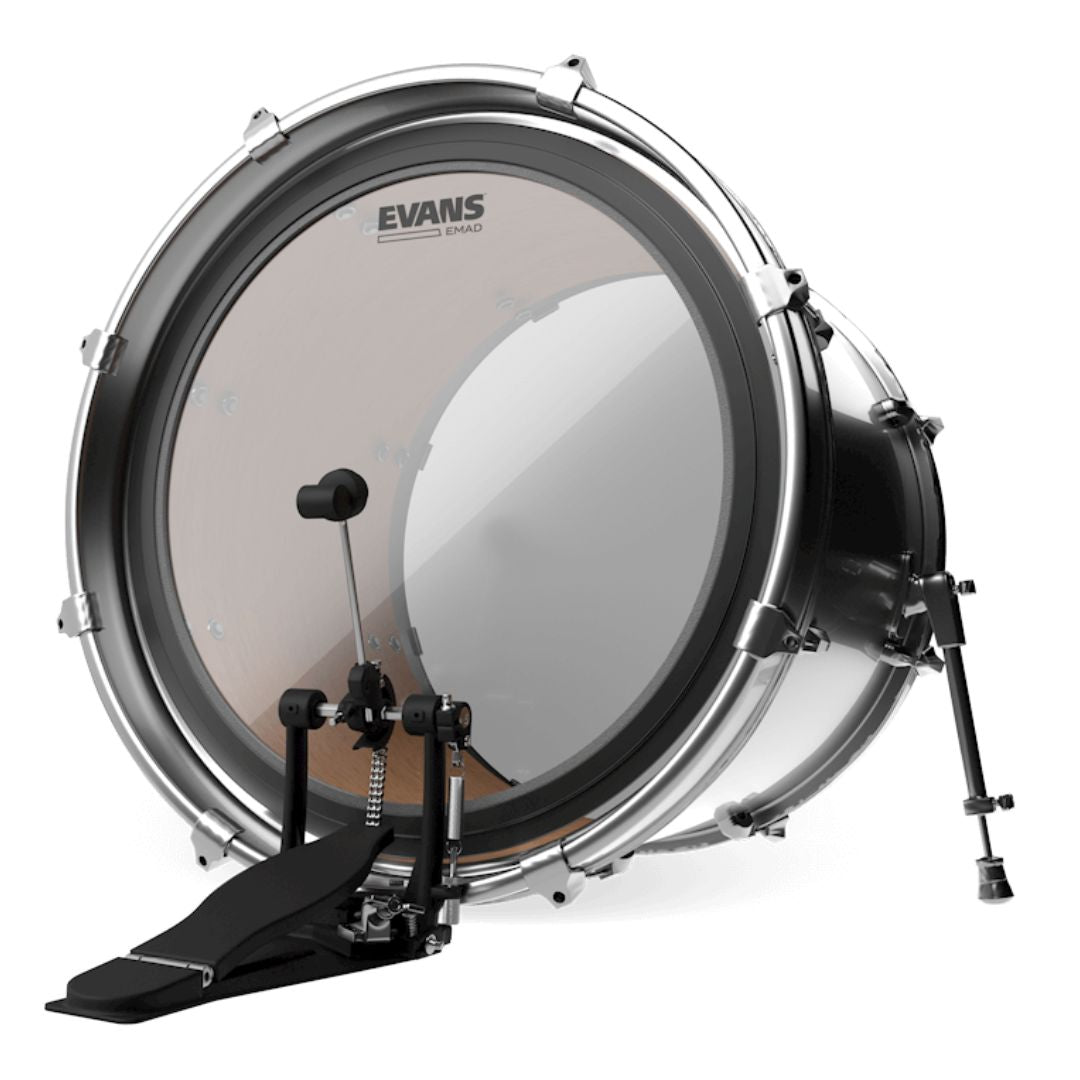 EVANS BD22EMAD | Parche EMAD Clear 22” para Bombo