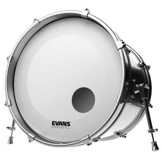 EVANS BD22RSW | Parche EQ3 Resonant Coated White 22” para Bombo