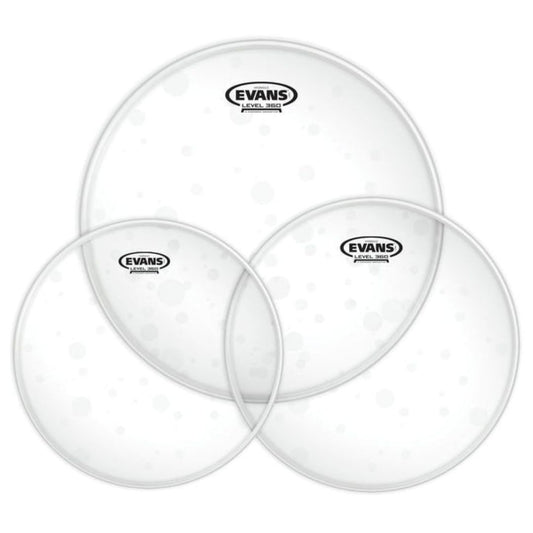 EVANS ETP-HYDGL-R Rock | Pack de Parches Hydraulic Glass para Toms