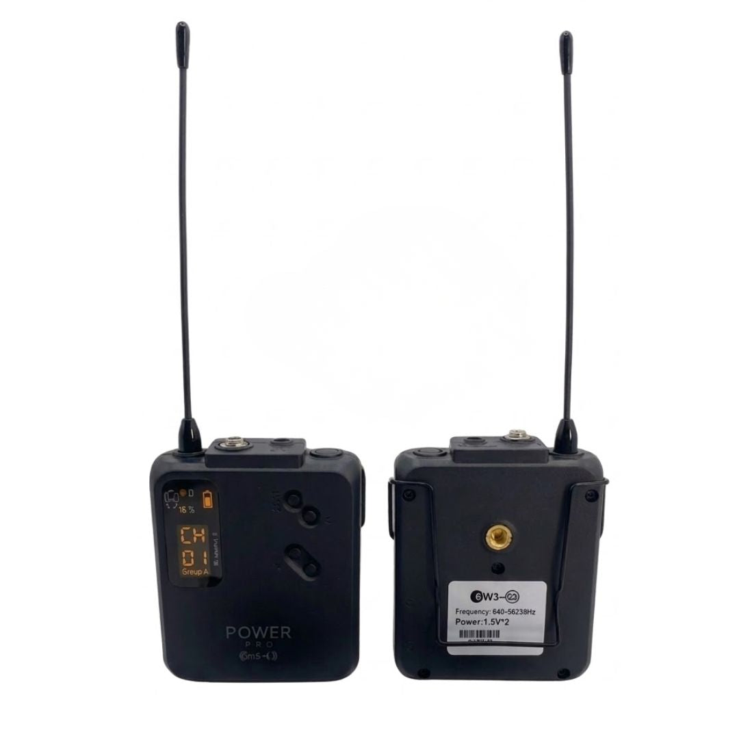 POWER PRO EW3-G2-BODY | Bodypack Receptor In-Ear Adicional para Sistema EW3-G2