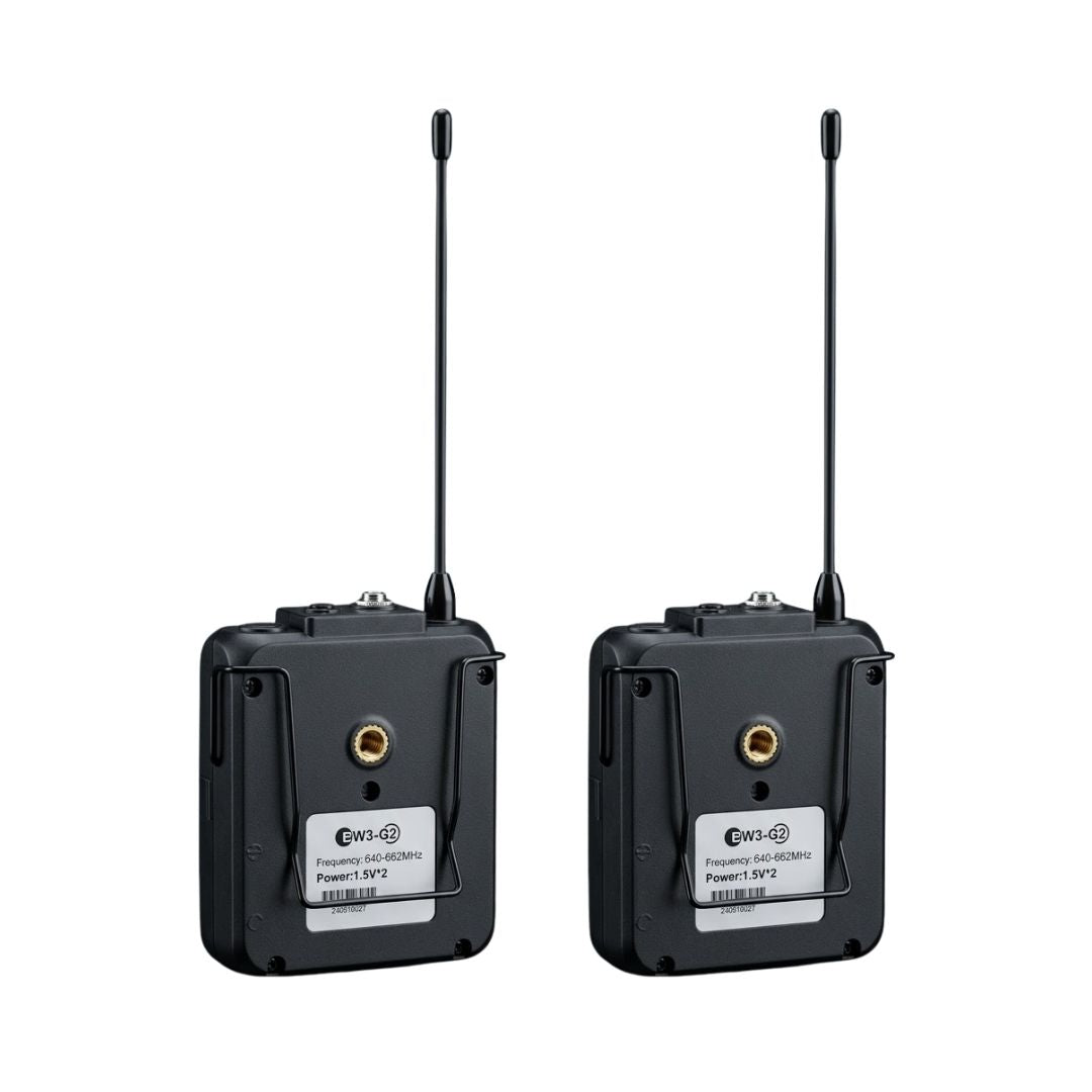 POWER PRO EW3-G2 | Sistema de Monitoreo Inalámbrico In-Ear Dual Channel 60m