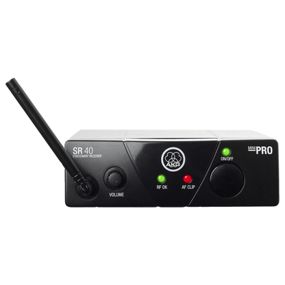 AKG WMS40 Mini Instrumental | Sistema Inalámbrico UHF para Guitarra y Bajo