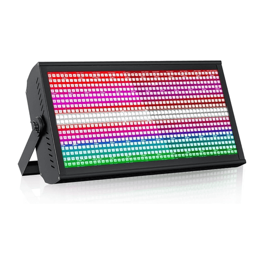 Estrobo ATOMIC 48+8 RGB Slim - Luz Estroboscópica 3 en 1 DMX512 para DJ, Fiesta y Escenario