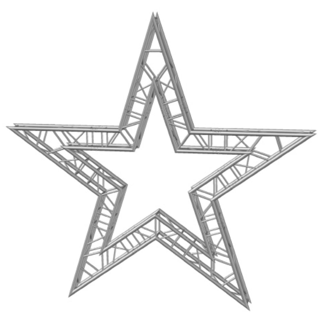 Estructura Truss ESTRELLA 5 PUNTAS 3.0m